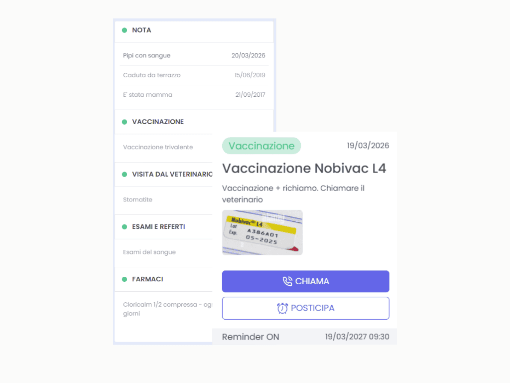 Libretto sanitario digitale per animali domestici su DoctorVet.